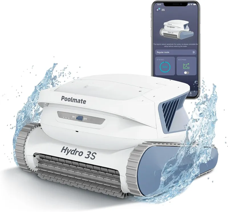 Poolmate Chasing Hydro 3S Pool Vacuum for Inground Pools