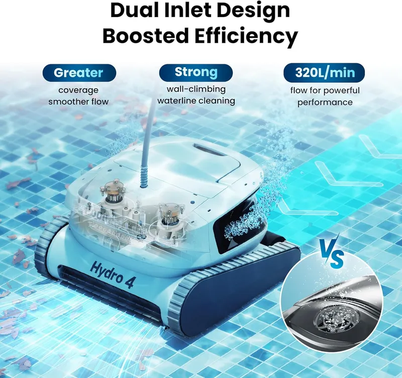 Poolmate Hydro 3S Pool Vacuum for Inground Pools